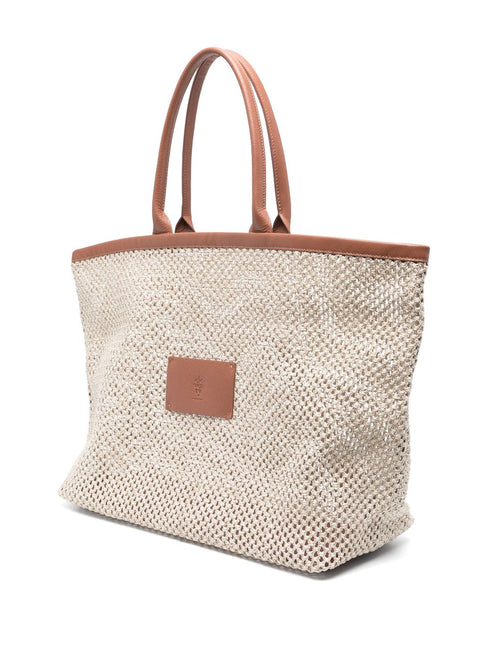interwoven tote bag